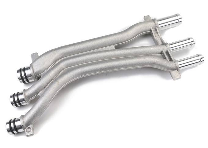 Porsche Heater Pipe Set (Aluminum) 94810605906 - URO Parts 94810605906